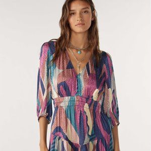 ba&sh Wacla dress size L new with tags